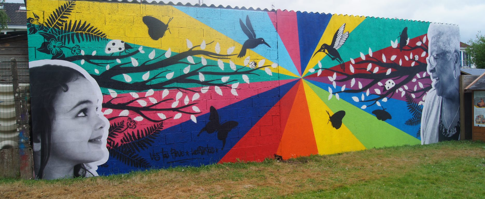 Fresque de 2018 par Lloeill et Doudou Style