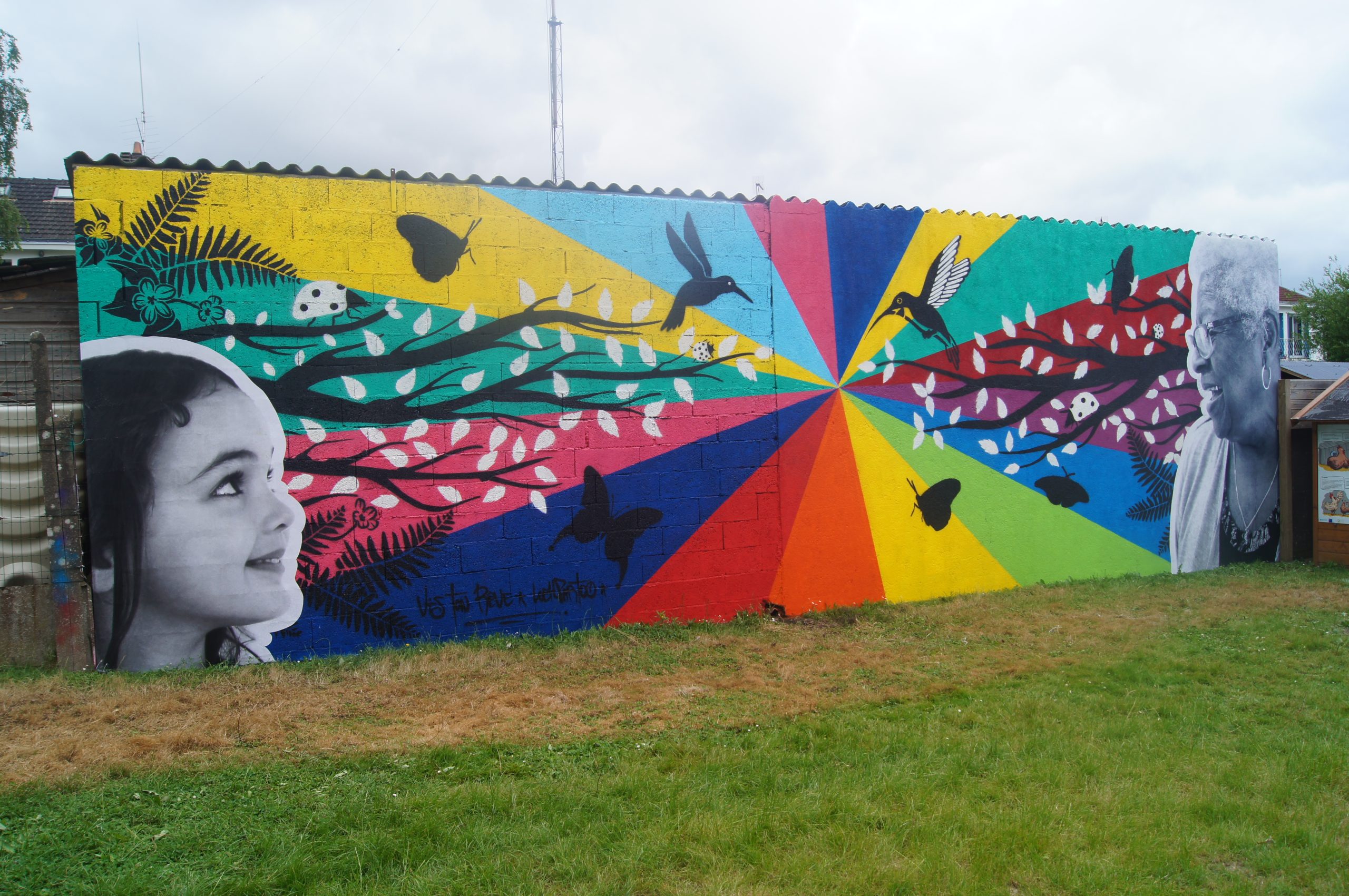 Fresque de 2018 par Lloeill et Doudou Style